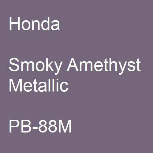 Honda, Smoky Amethyst Metallic, PB-88M.